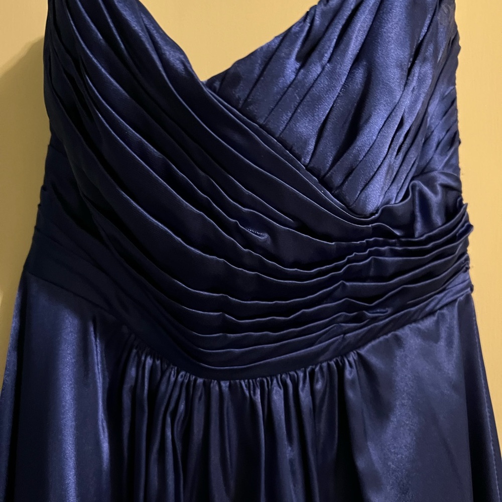 Elegant Blue Strapless Dress, B2 brand size 4 - Picture 2 of 14